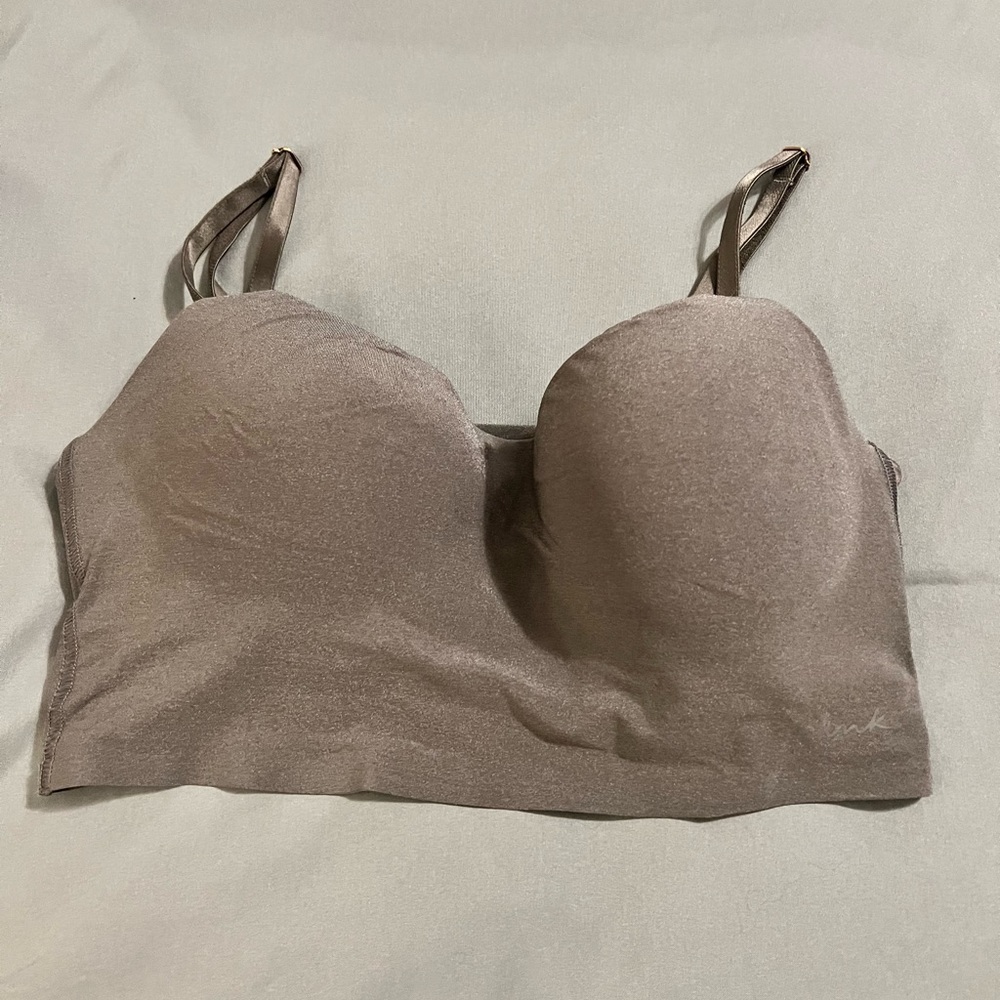 Victoria secret pink bralette gray size small